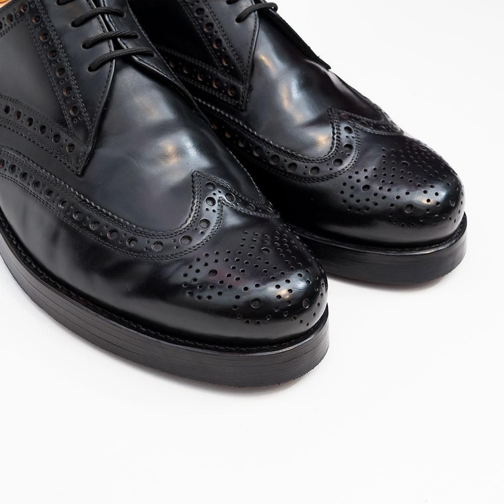 ハインリッヒ ディンケラッカー Rio ウィングチップ コードバン