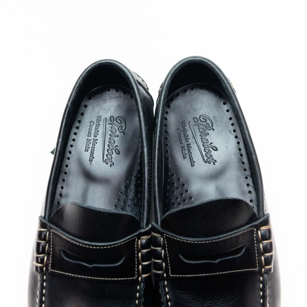 ⭐️未使用⭐️ パラブーツ　コロー　コインローファー　ドレスシューズ　ブラック 楽天市場】パラブーツ PARABOOT 国内正規品 CORAUX コローモデル