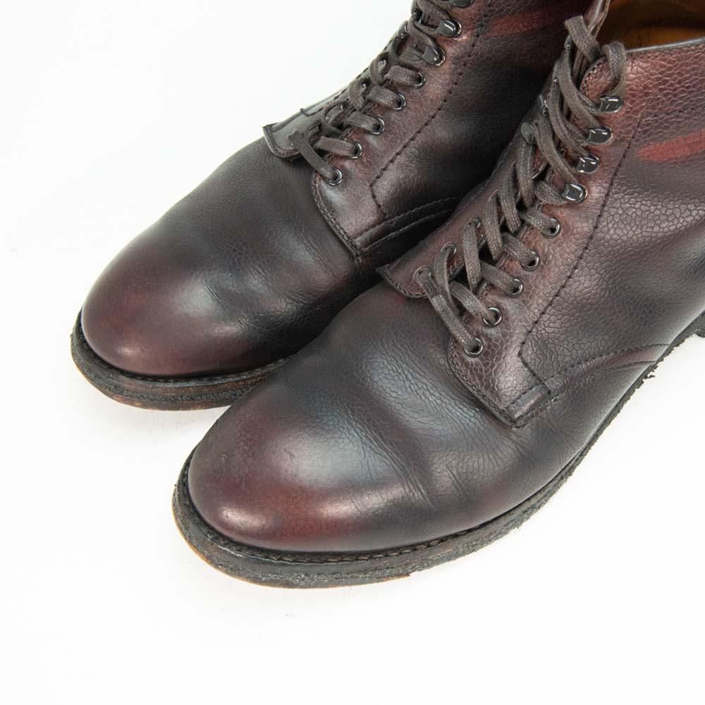 オールデン 45624H プレーントゥ ブーツ グレインレザー