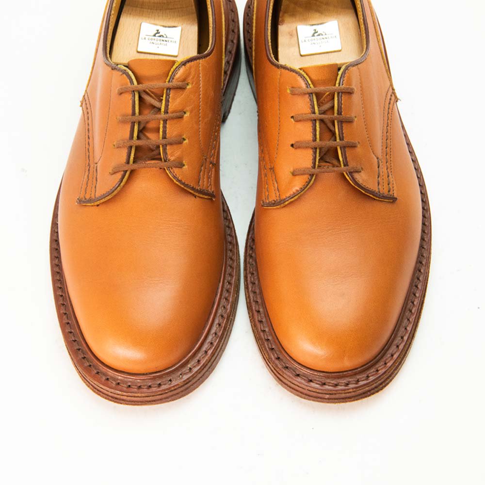 【良品】トリッカーズ ケンダル プレーン 革靴 23.5 ブラウン イングランド
