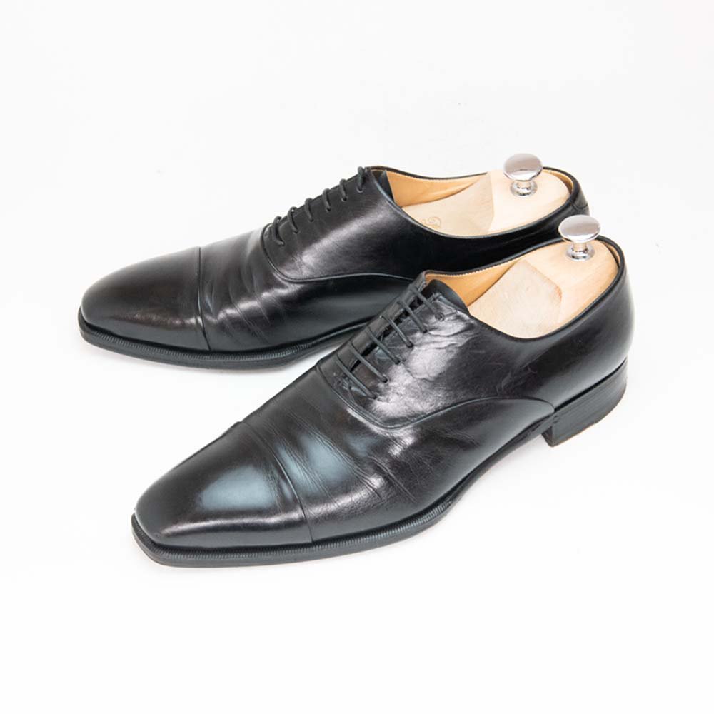 SARTORI 革靴 ブラック ダークブラウン-