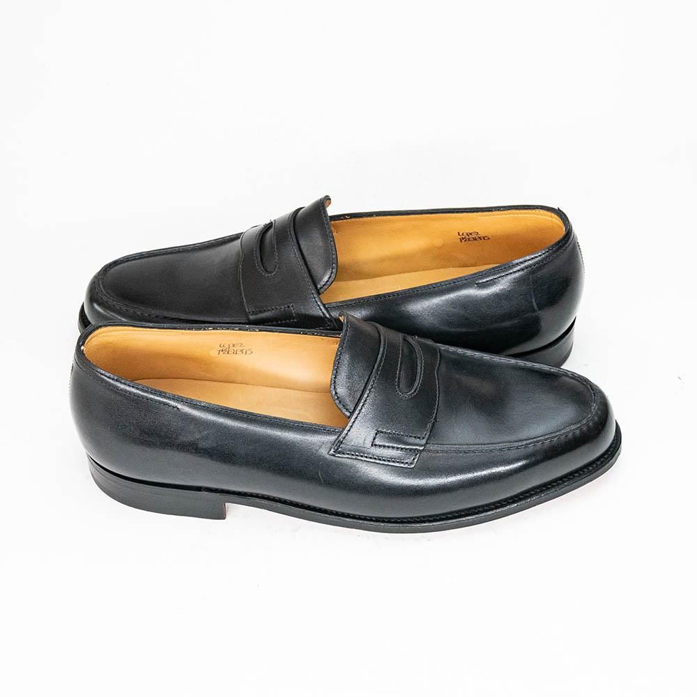 ジョンロブ LOPEZ【ロペス】ブラック カーフ ローファー 旧ジョンロブ