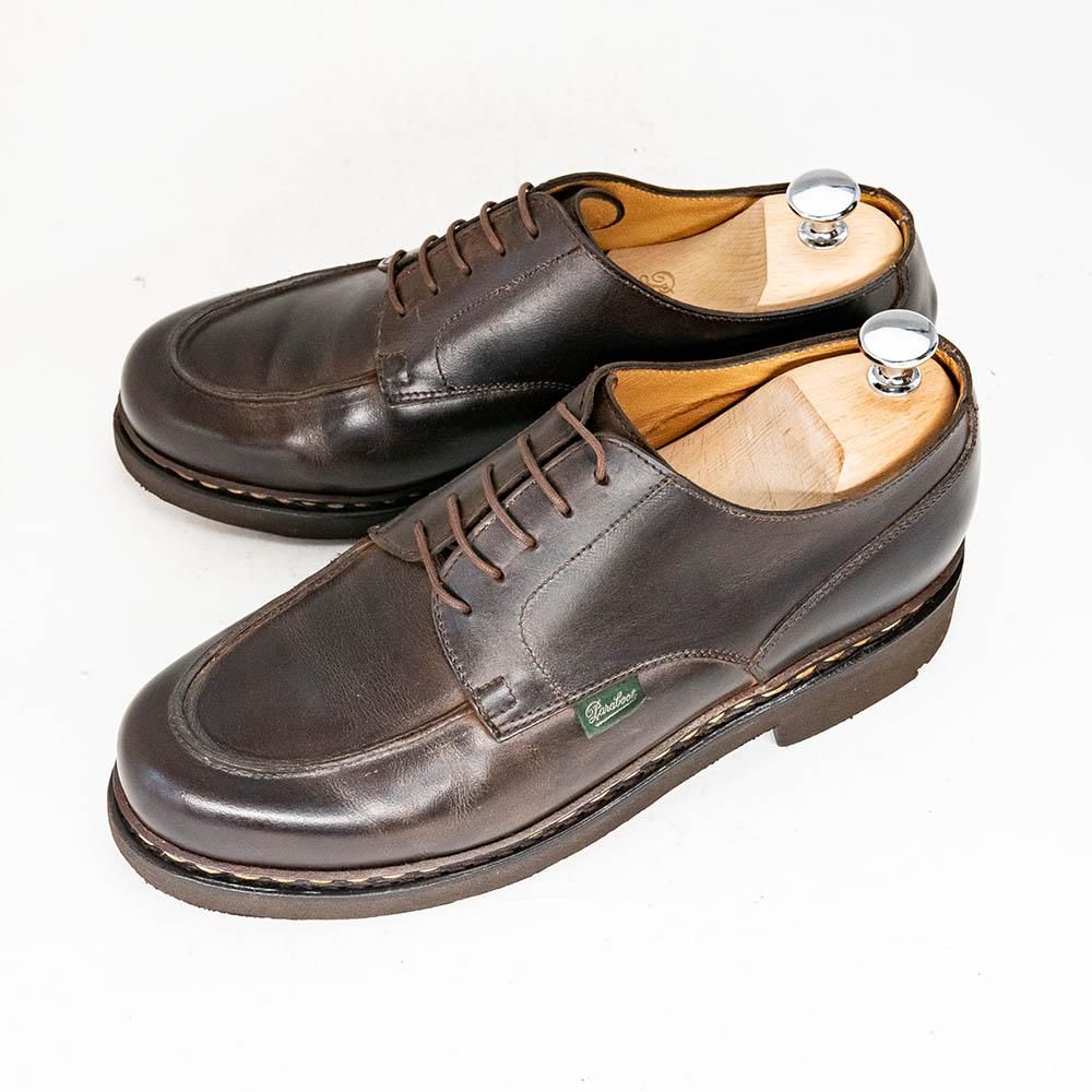 paraboot chambord marron-gringo 6.5ヌバックエドワードグリーン