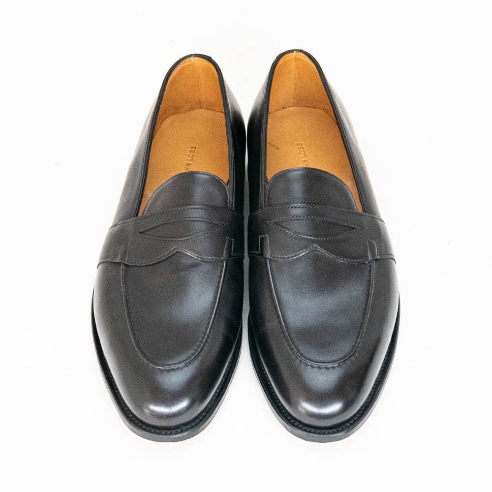 ジョンロブ Fencote 【フェンコート】Misty Calf 【ミスティカーフ】ブラック ローファー サイズ7.5E - 中古革靴販売