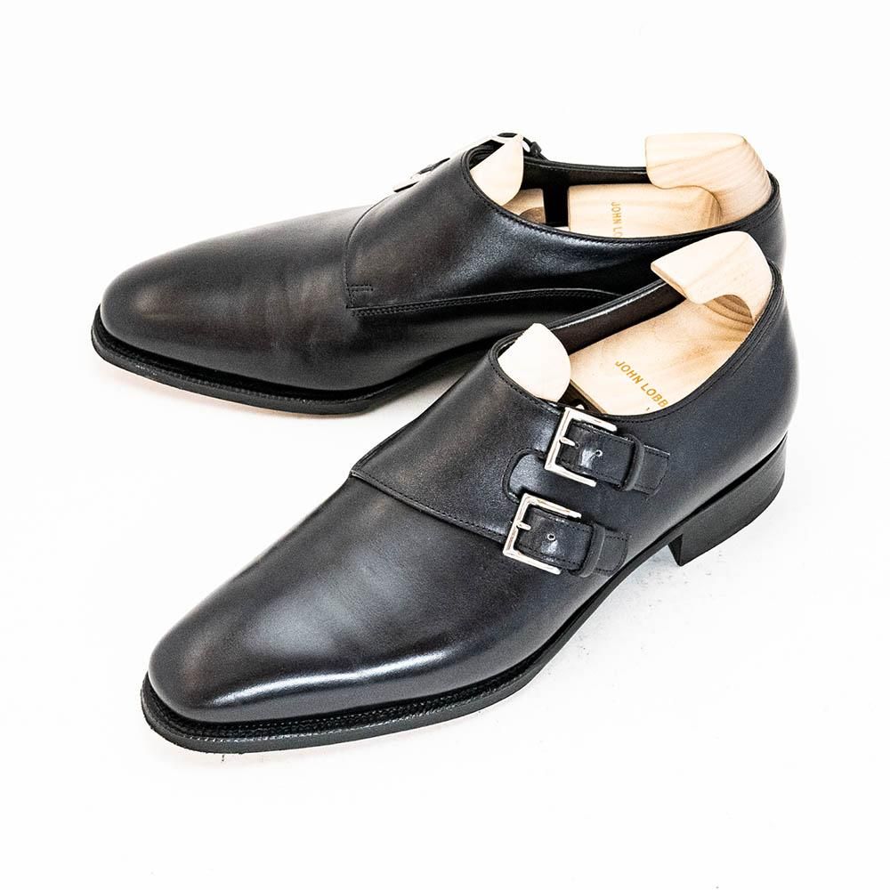 ジョンロブ Chapel チャペル ダブルモンク プレステージライン ミスティカーフ サイズ6e 中古革靴販売 革靴の通販ラスタイルシューズショップ