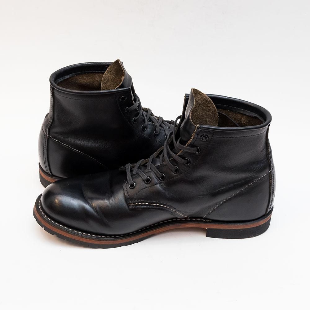 良品】レッドウイング 9014 ベックマン 黒 9D ワークブーツ 米国製