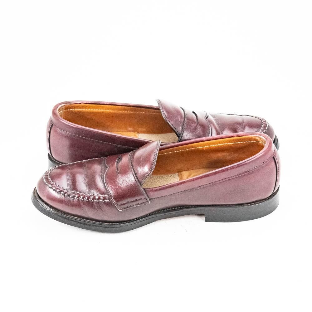 オールデン 984 コイン ローファー カーフ バーガンディ サイズ