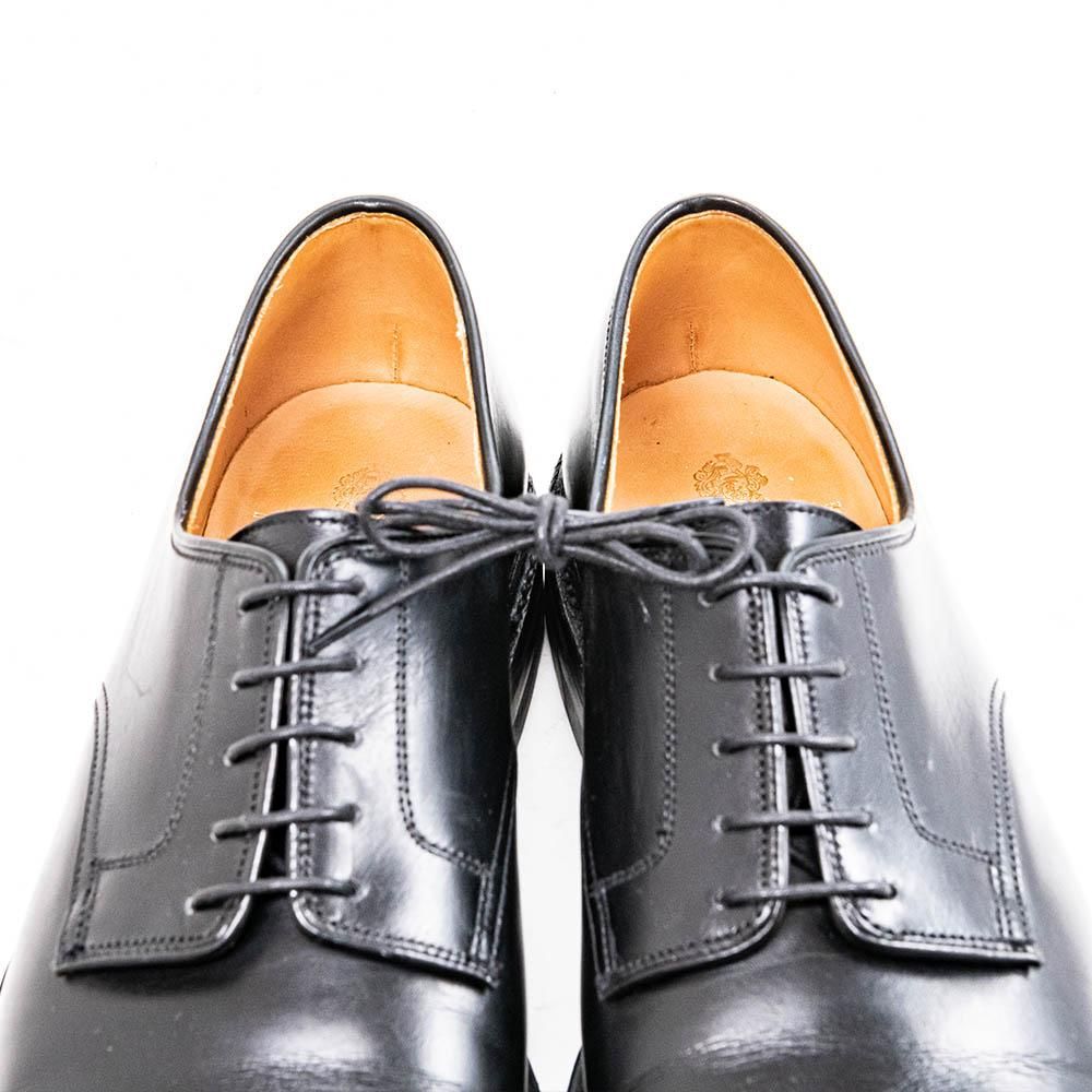 CROCKETT＆JONES　SEDGEMOOR　8E　ブラック　プレーントゥ CROCKETT&JONES / SEDGEMOOR3 カーフ プレーントウシューズ