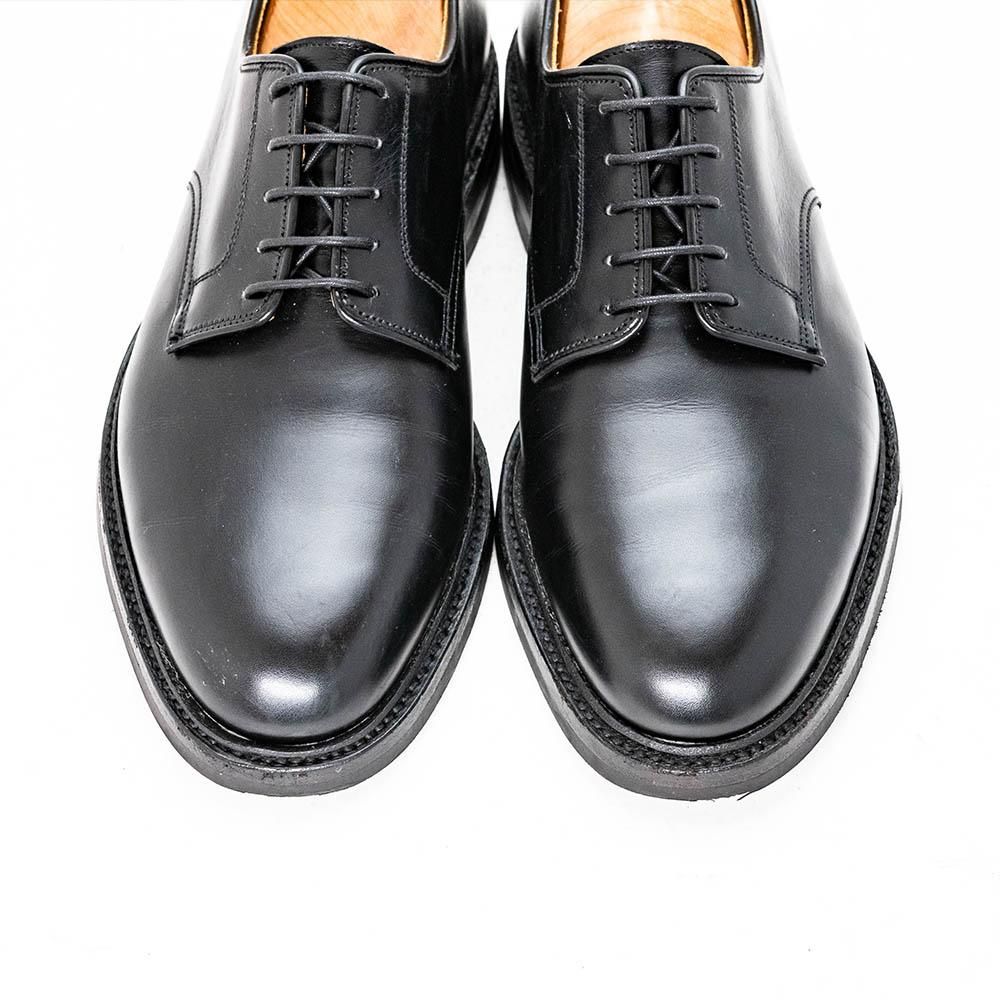 CROCKETT＆JONES　SEDGEMOOR　8E　ブラック　プレーントゥ CROCKETT&JONES / SEDGEMOOR3 カーフ プレーントウシューズ