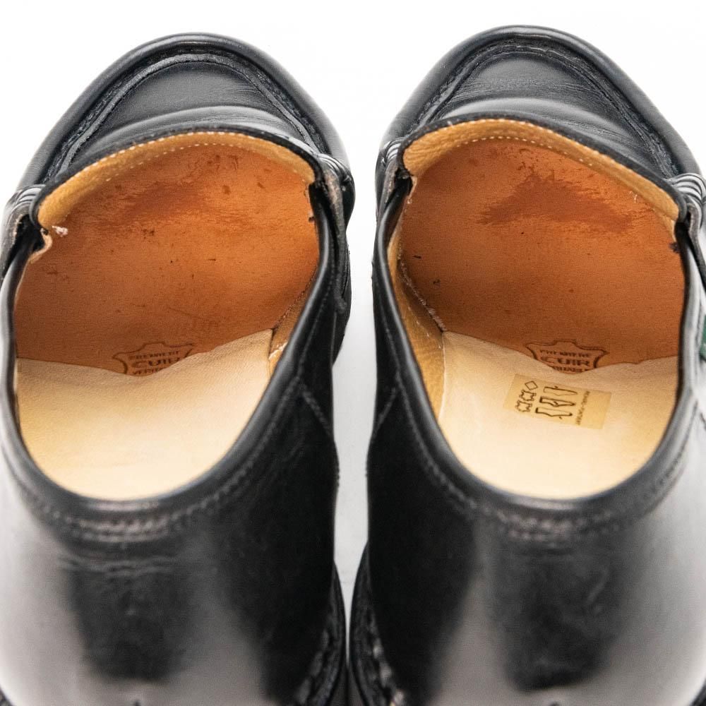 パラブーツ REIMS【ランス】 ローファー ブラック リスレザー サイズ