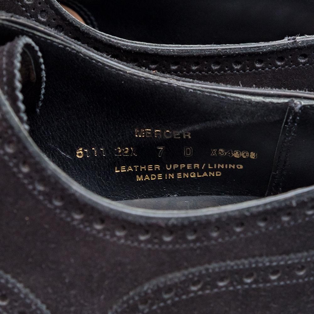 クロケット＆ジョーンズ MERCER ウイングチップ フルブローグ