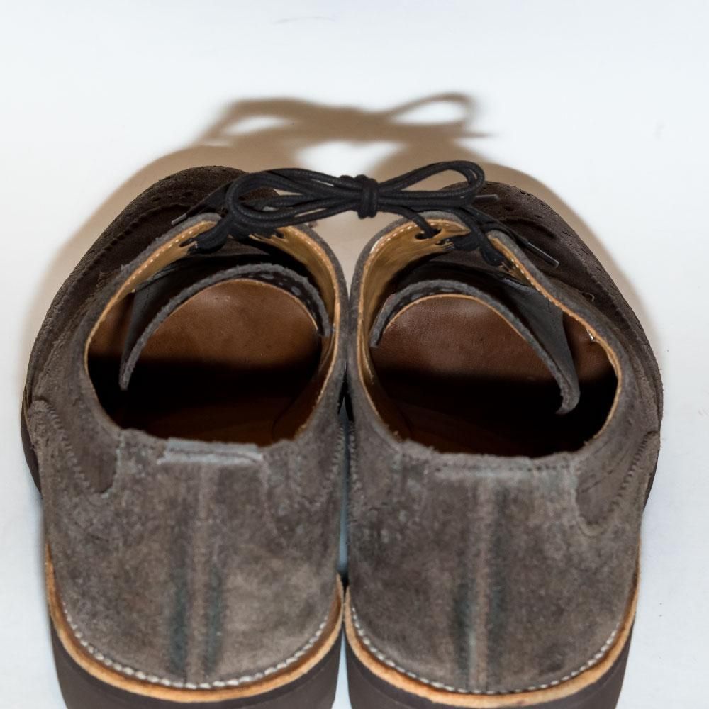 サイズ７・25.5cm相当☆新品同様☆トリッカーズ☆スエード☆ウィングチップ Tricker's】トリッカーズ SHIPS別注 M5633 スエード ウイング