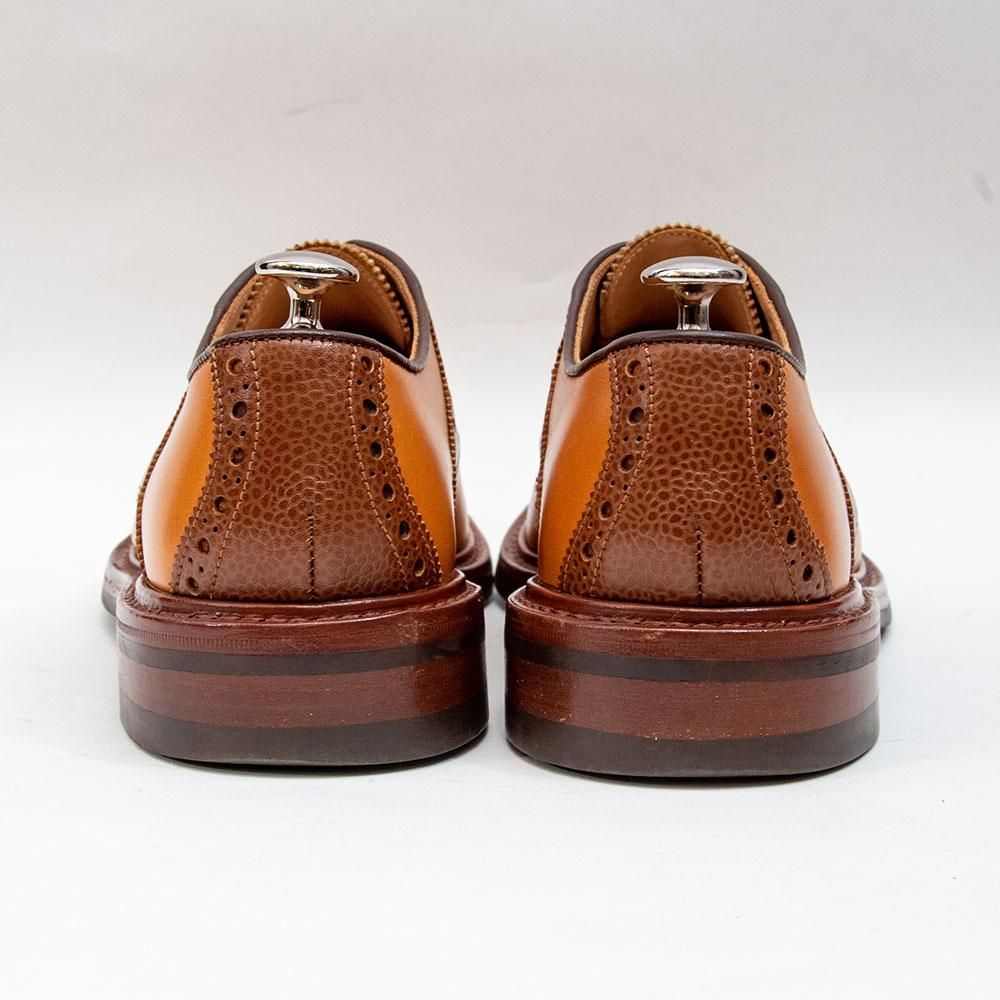 トリッカーズ M7439 サドルシューズ コンビ ブラウン TOMORROWLAND別注