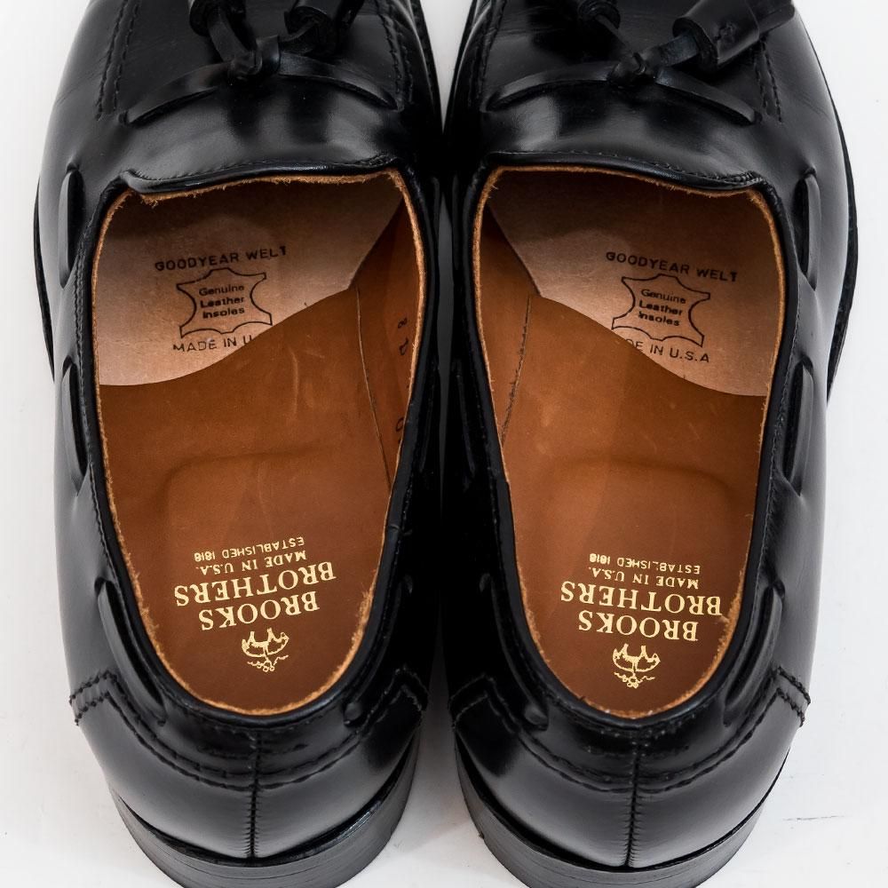 オールデン 01925 タッセルローファー ブラック BROOKS BROTHERS オールデン 01925 タッセルローファー ブラック BROOKS BROTHERS