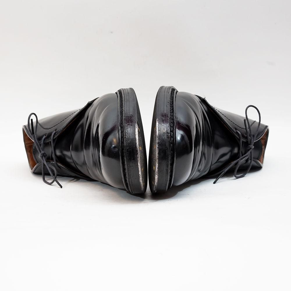 新品未着用 Alden 1340ブラックコードバン チャッカブーツ 8 D 新品 オールデン 1340 コードバン チャッカブーツ 8.5D 黒 ブラック