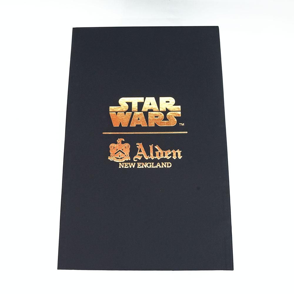 オールデンスターウォーズコラボ　タンカーブーツ オールデン 4545H タンカーブーツ ブラック コードバン スター