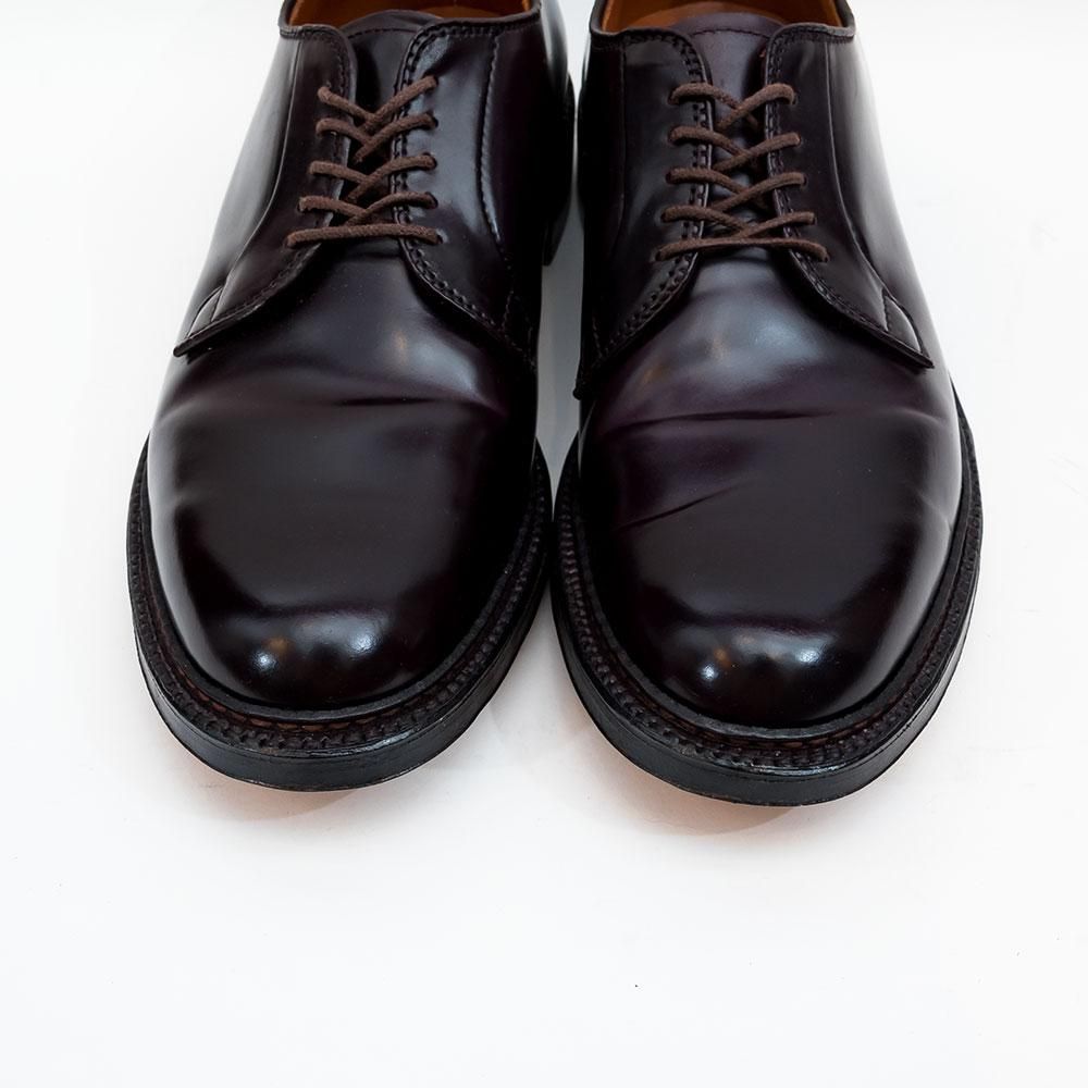 オールデン 990 外羽根プレーントゥ バーガンディ コードバン サイズ