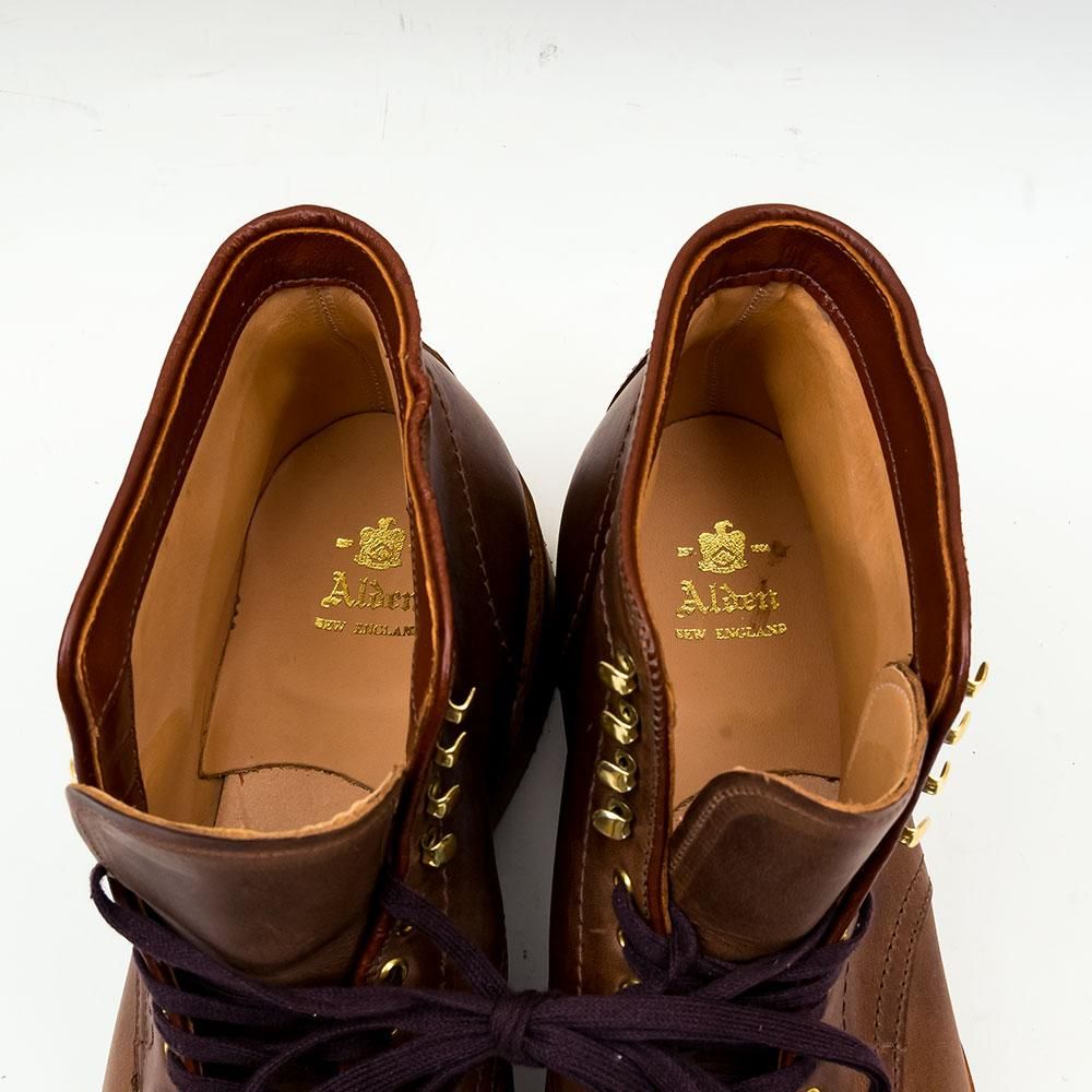 オールデン 45913H プレートゥ レースアップブーツ クロムエクセル