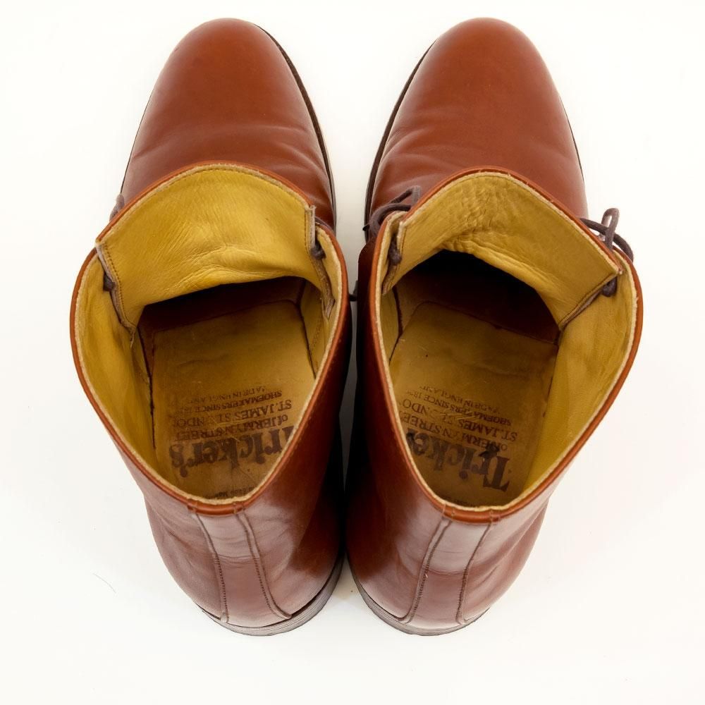 トリッカーズ ジョージブーツ チャッカブーツ ブラウン サイズ