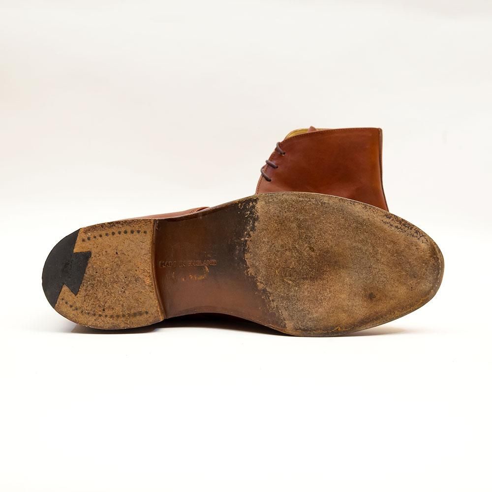 トリッカーズ ジョージブーツ チャッカブーツ ブラウン サイズ