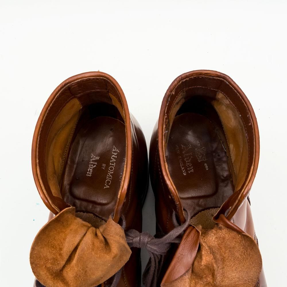 オールデン 1123 プレーントゥ レースアップブーツ シガーコードバン