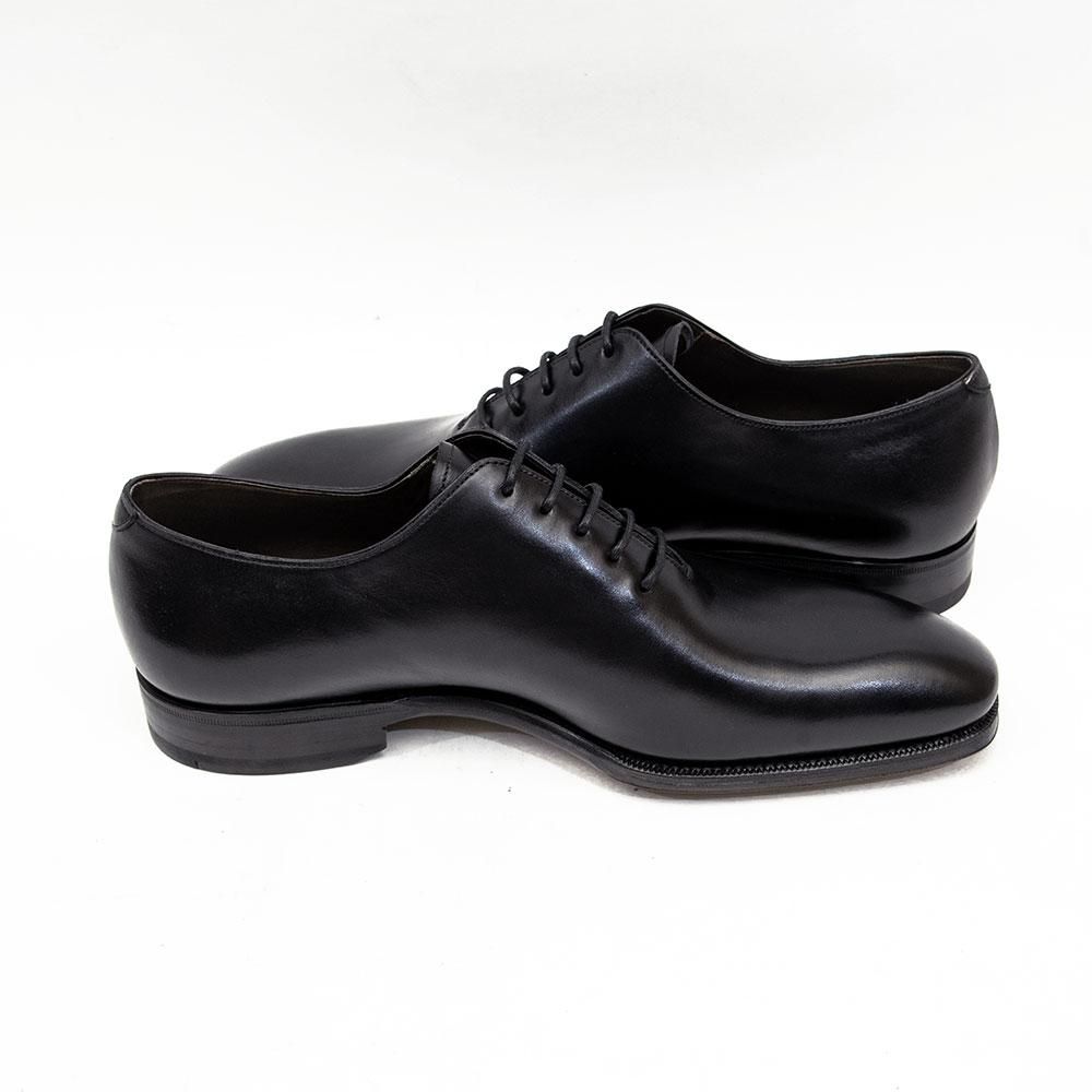 カルミナ 910 内羽根ホールカット ブラック RAINラスト サイズ8 - 中古