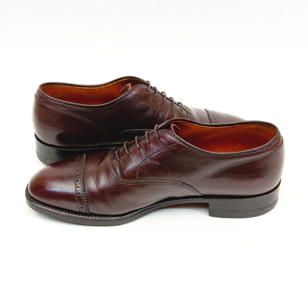 オールデン 90823 内羽根パンチドキャップトゥ ダークバーガンディ