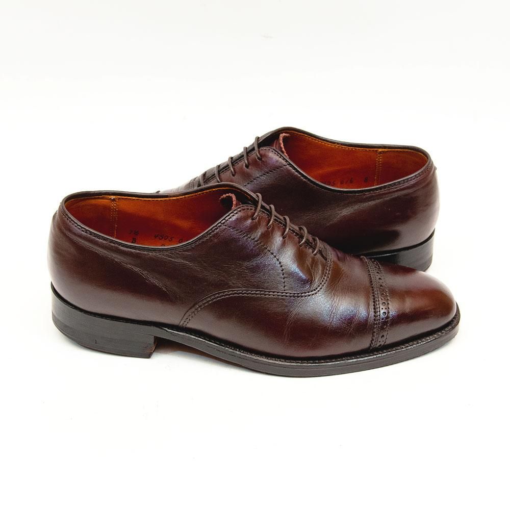 オールデン 90823 内羽根パンチドキャップトゥ ダーク