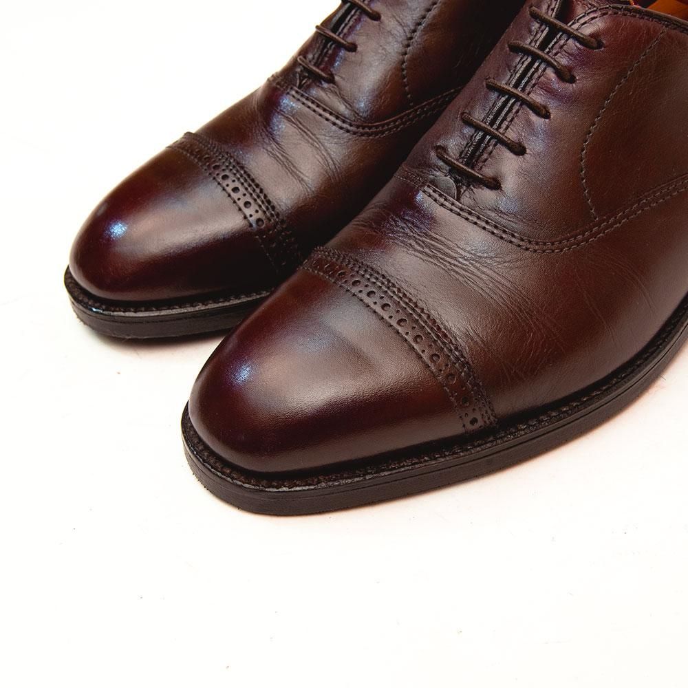 最終値下げ　Alden オールデン　キャップトゥ　バーガンディ内羽根　コードバン 最終値下げ Alden オールデン キャップトゥ バーガンディ内羽根 コード