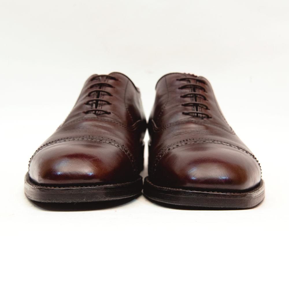 オールデン 90823 内羽根パンチドキャップトゥ ダークバーガンディ