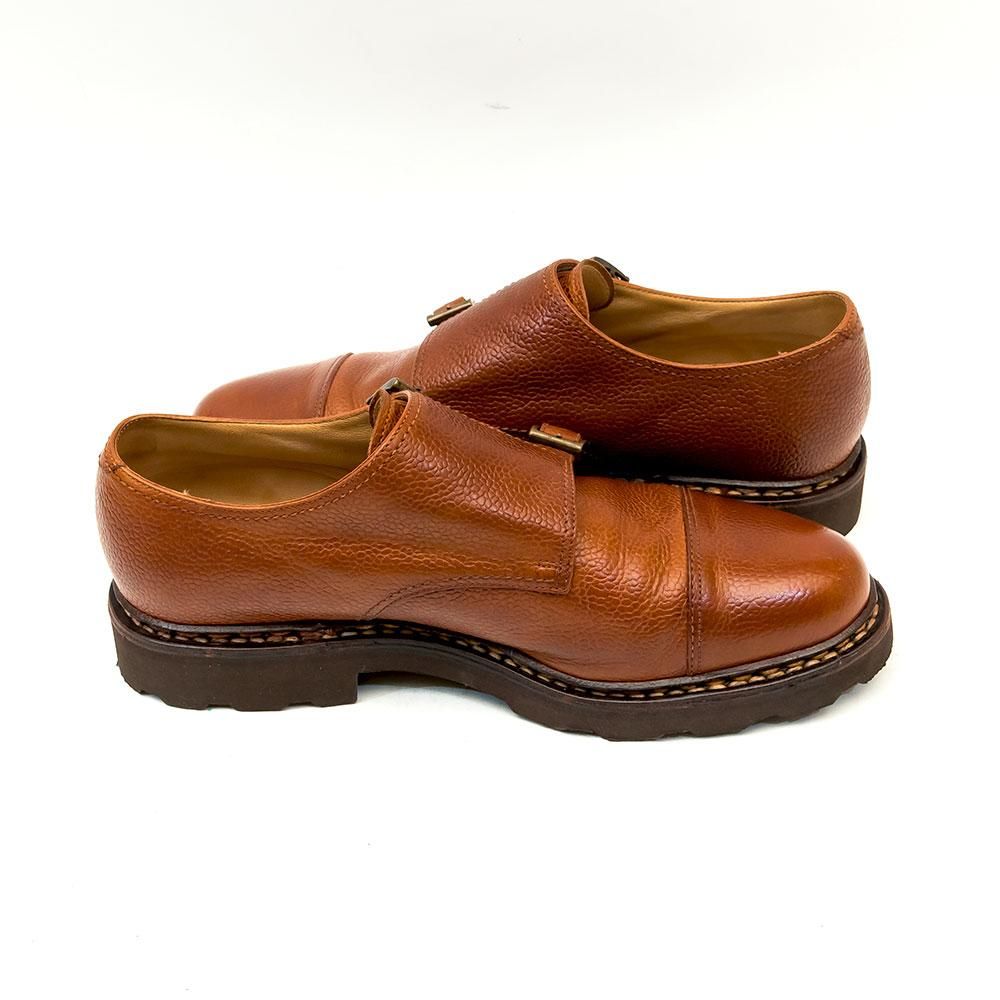 パラブーツ WILLIAM【ウィリアム】ダブルモンク コニャック