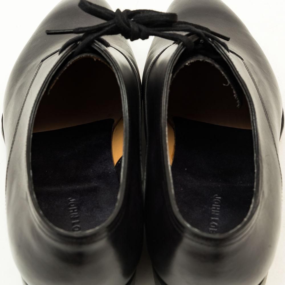 ジョンロブ　べケッツ5 1/2 E 8000ブラック　ミュージアムカーフ着用1回 ジョンロブ べケッツ5E 8000ブラック ミスティーカーフ