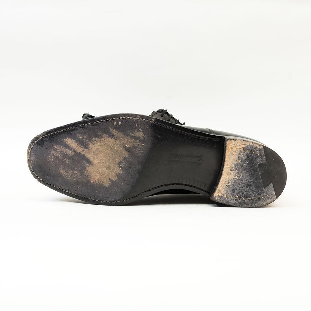 未使用 チーニー ストレートチップ CHEANEY GEOFFREY UK8 GEOFFREY ストレートチップシューズ ジェフェリー BLACK CHEANEY
