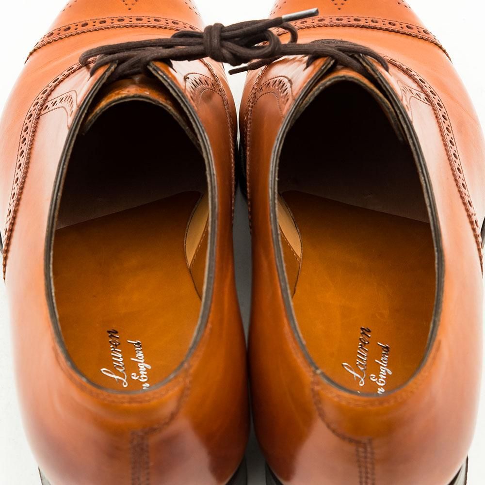 エドワードグリーン アスキス【ASQUITH】内羽根セミブローグ チェス