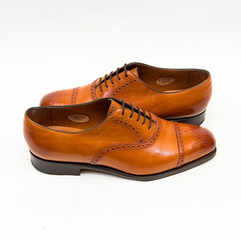 エドワードグリーン アスキス【ASQUITH】内羽根セミブローグ チェス