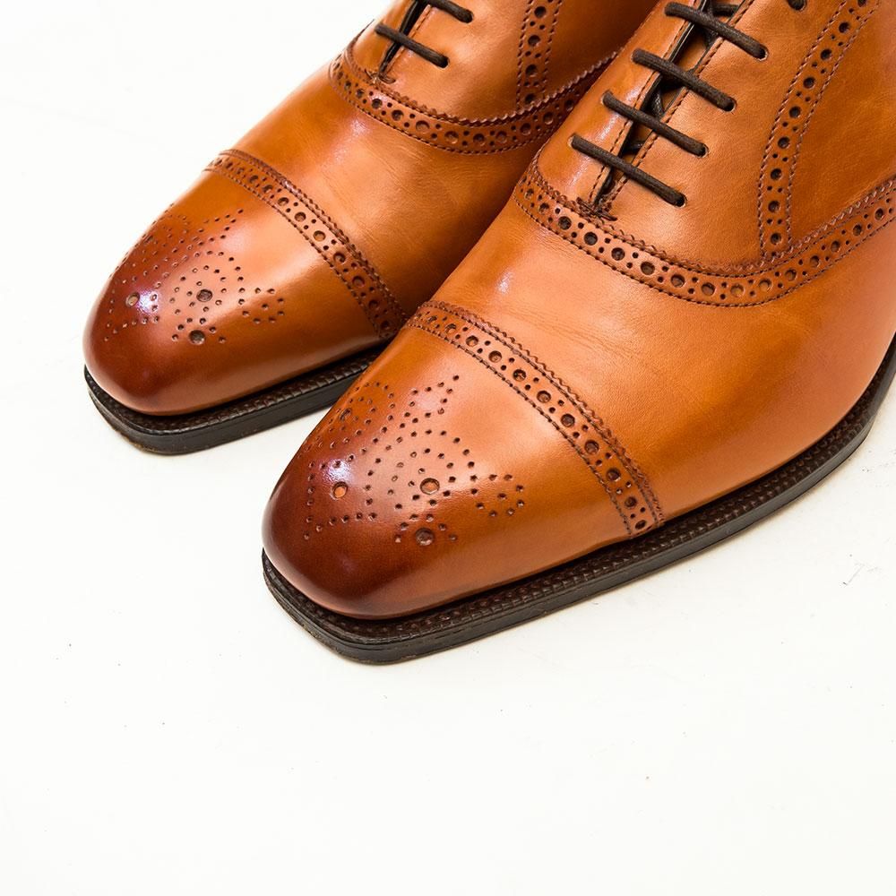 エドワードグリーン アスキス【ASQUITH】内羽根セミブローグ チェス