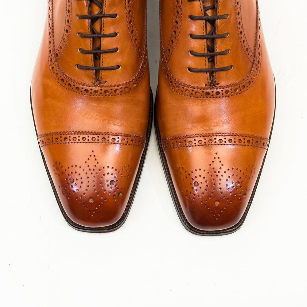 エドワードグリーン アスキス【ASQUITH】内羽根セミブローグ チェス