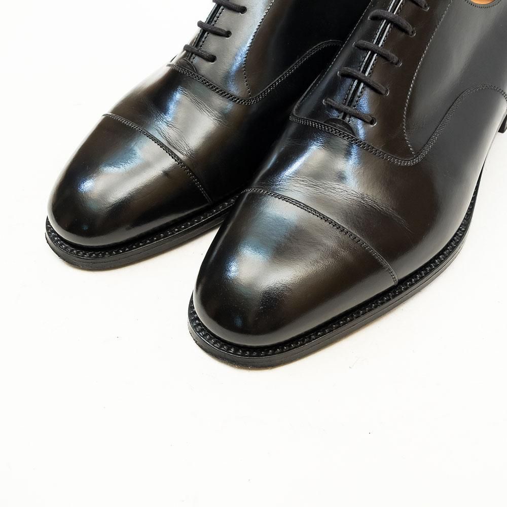 ジェイエムウエストン 300 内羽根ストレートチップ ブラック