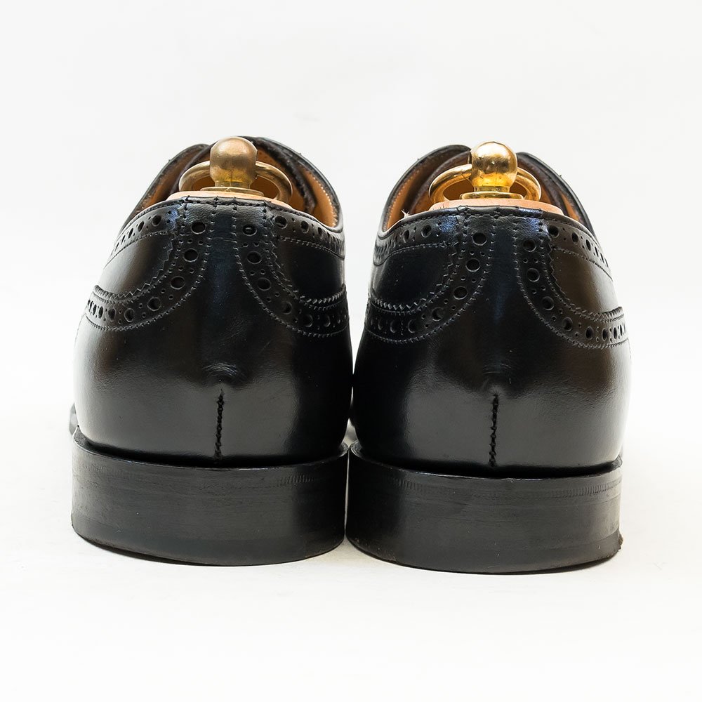 ジョセフ チーニー WILFRED(ウィルフレッド)内羽根セミブローグ ブラック サイズ7F - 中古革靴販売|革靴の通販ラスタイルシューズショップ