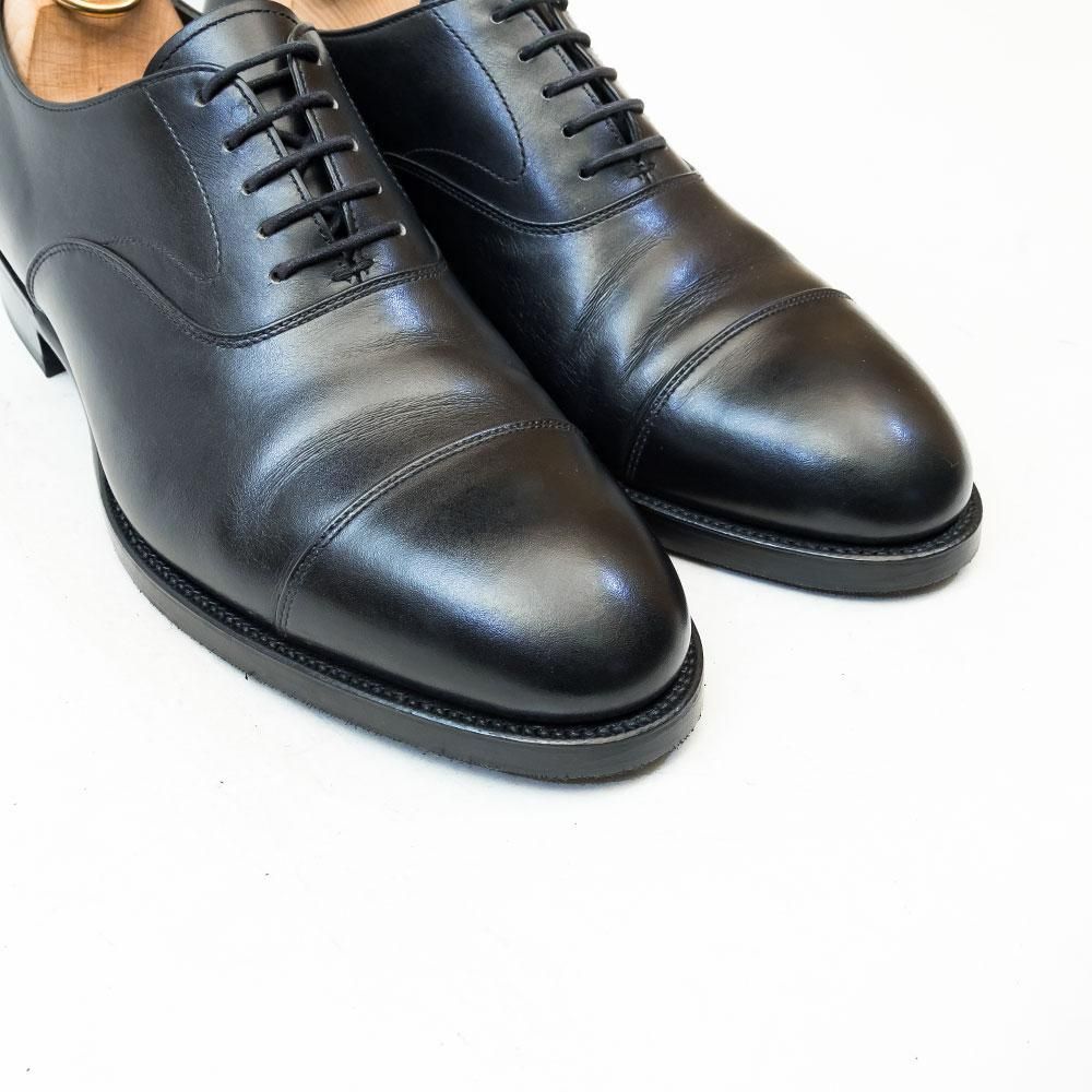 ココン 406L 内羽根ストレートチップ アノネイ ブラック KO-1ラスト