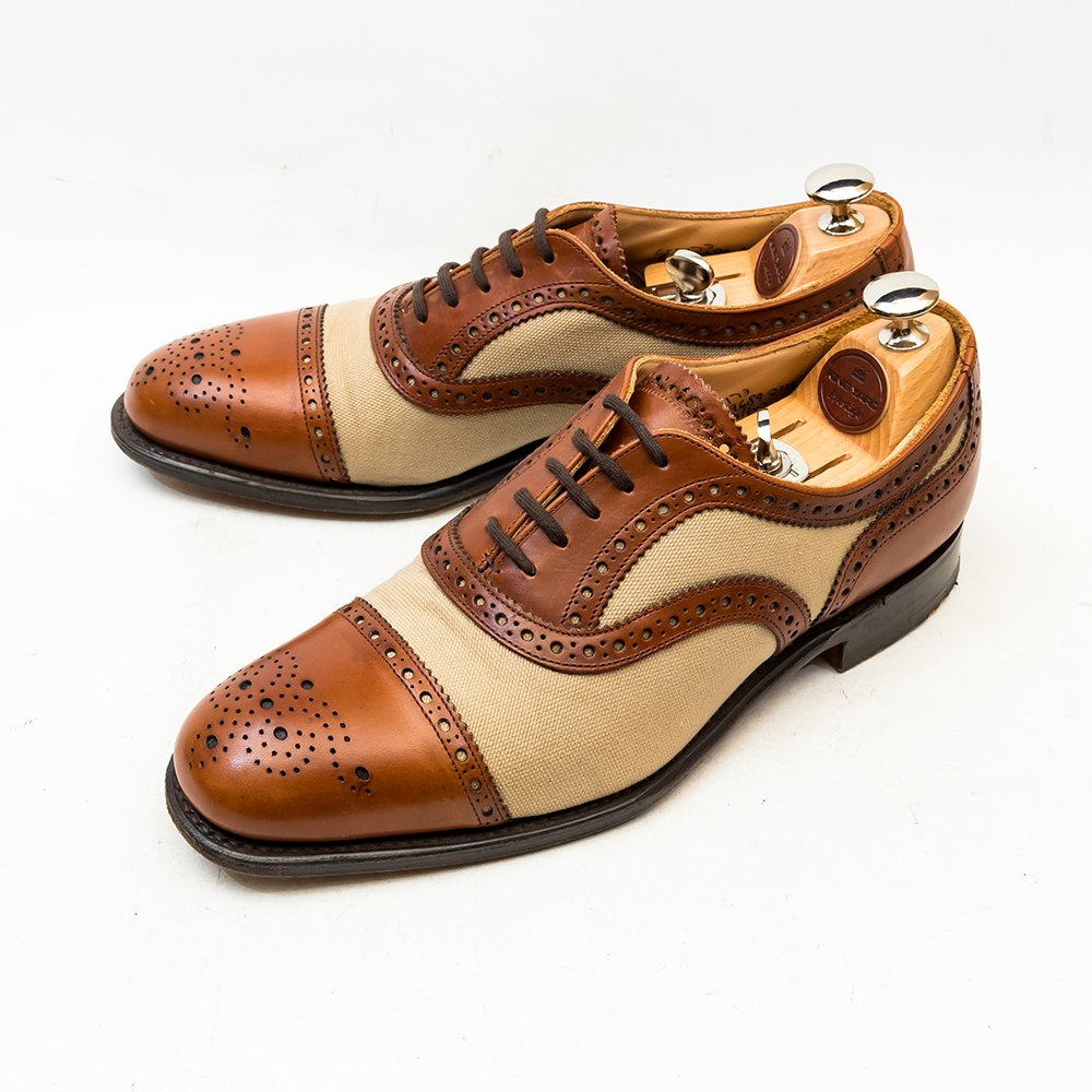 チャーチ ディプロマット コンビシューズ サイズ55F - 中古革靴販売|革靴の通販ラスタイルシューズショップ