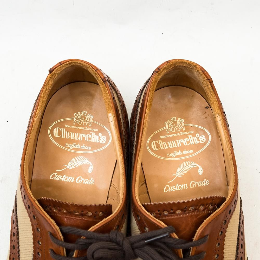 チャーチ　コンビシューズ 旧チャーチラスト比較 旧チャーチディプロマット73ラストと現行