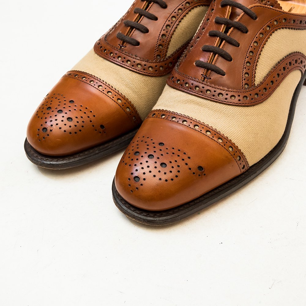 チャーチ ディプロマット コンビシューズ サイズ55F - 中古革靴販売|革靴の通販ラスタイルシューズショップ