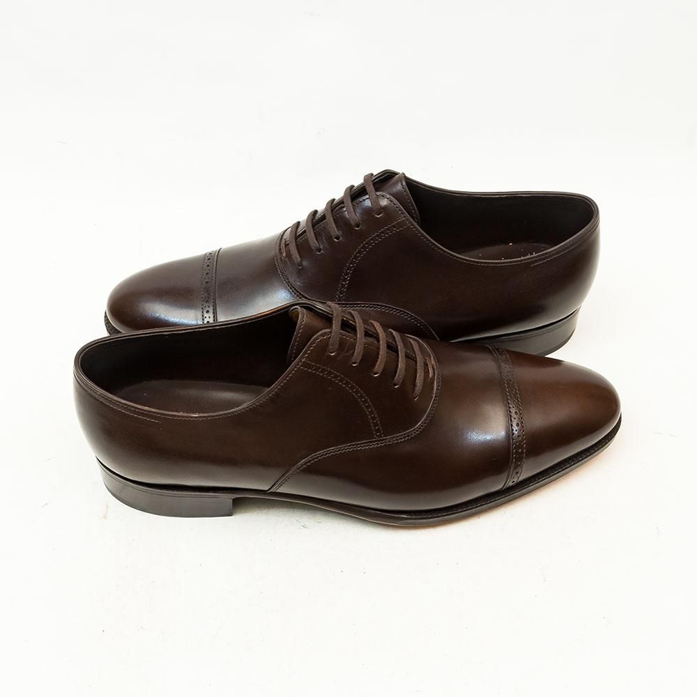 ジョンロブ PHILIP ll(フィリップ2) パンチドキャップトゥ ダーク