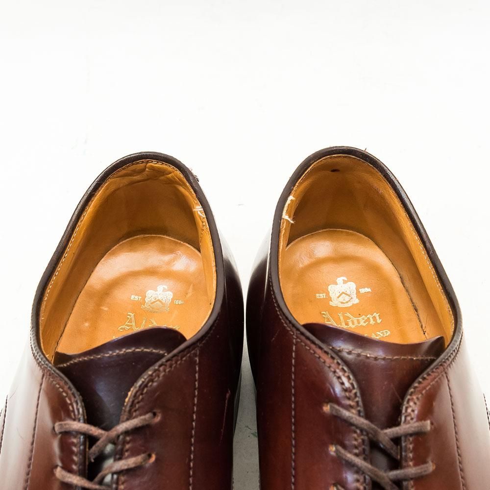 ALDEN オールデン Vチップ コードバン バーガンディ 54321 オールデン 54321 Vチップ バーガンディ コードバン サイズ7.5D - 中古