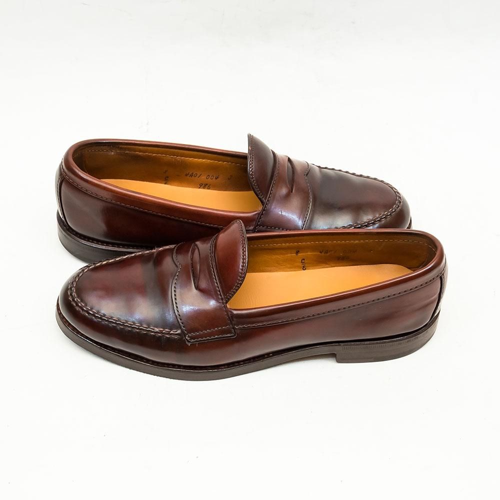 オールデン 986 コインローファー コードバン バーガンディ