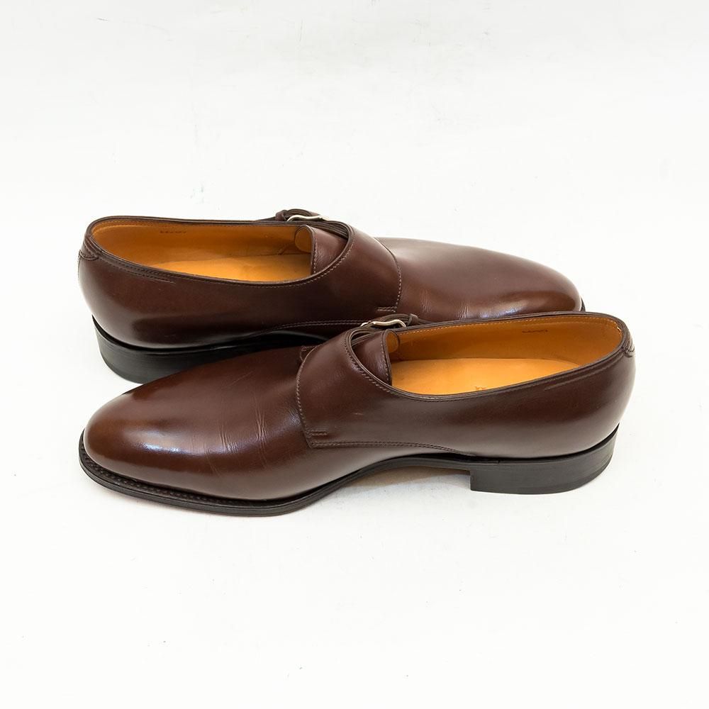 ジョンロブ ASHILL(アシール)シングルモンク ダークオーク 黄色 ジョンロブ ASHILL(アシール)シングルモンク ダークオーク 黄色