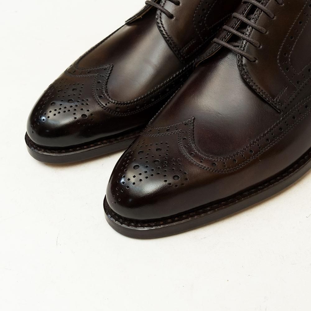 交換無料! CROCKETT&JONES FOXTON 5370ウィングチップ 7E ドレス
