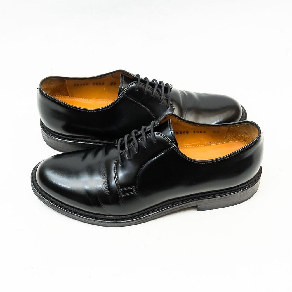 ジャランスリワヤ 98348 外羽根プレーントゥ ブラック サイズ6.5