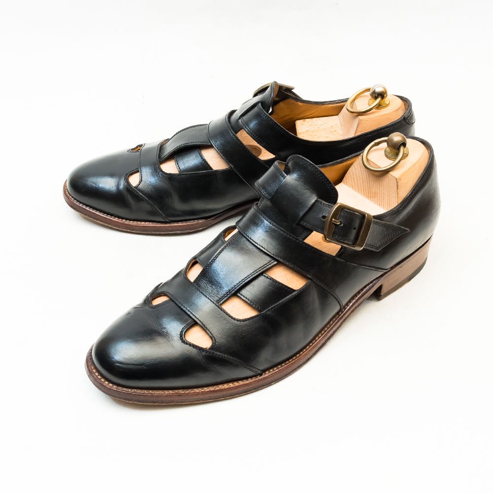 レユッカス グルカサンダル ネイビー サイズ40.5 - 中古革靴販売|革靴の通販ラスタイルシューズショップ